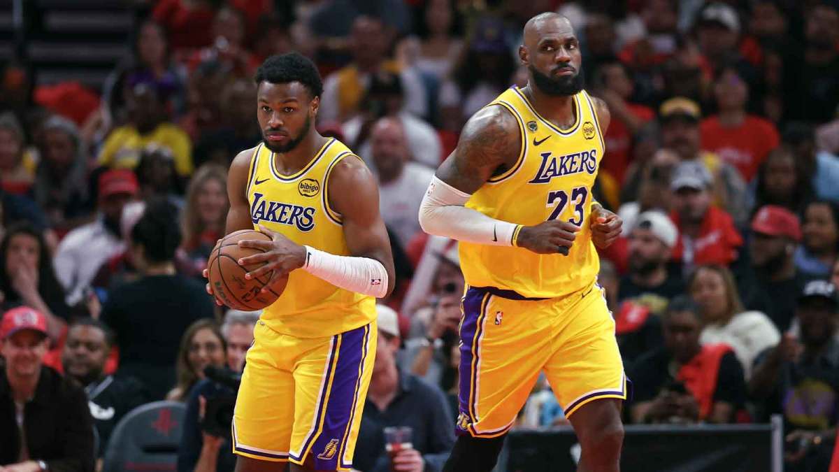 完美体育ESPN记者：湖人队内部人士暗示詹姆斯父子可能一起转投新球队