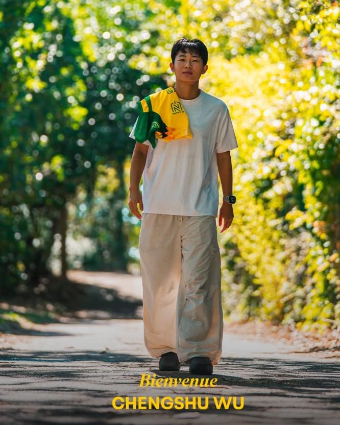 官方:中国女足球员吴澄舒加盟南特女足,合同到2028年6月