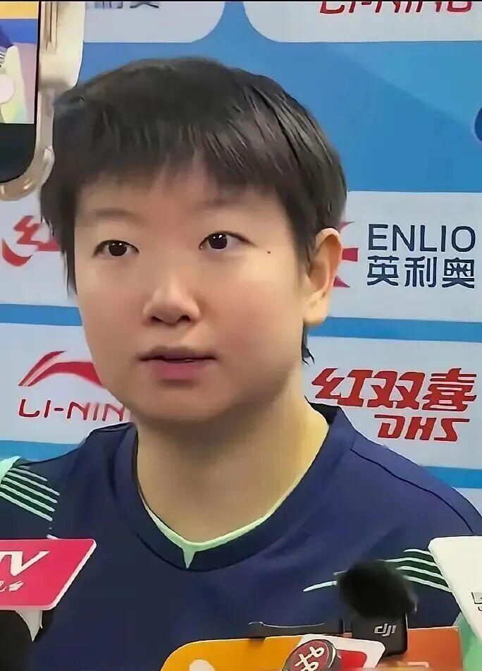 完美体育全网最懵的人,大概就是孙颖莎了!